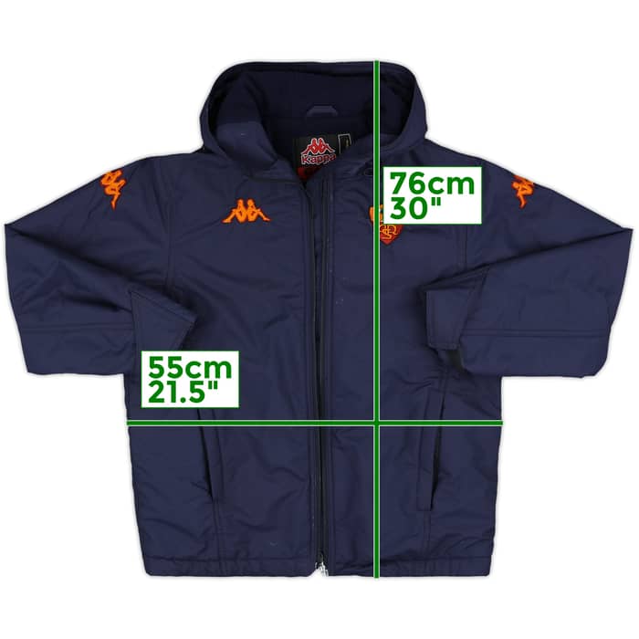 2000-01 Roma Kappa Padded Bench Coat - 3/10 - (XL.Boys)
