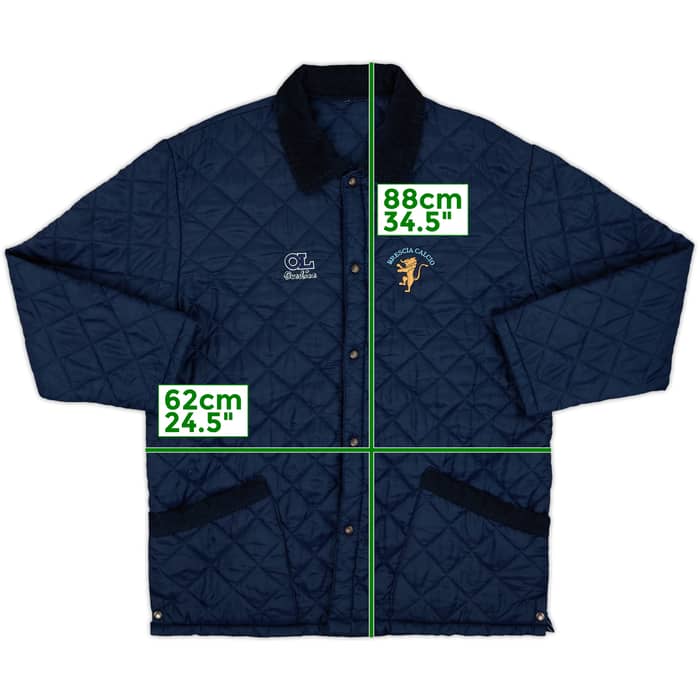 1990s Brescia Quilted Coach Jacket - 8/10 - (XXL)