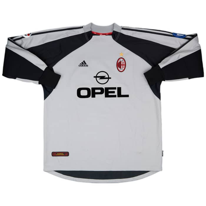 2001-02 AC Milan Match Issue GK Shirt Fiori #12