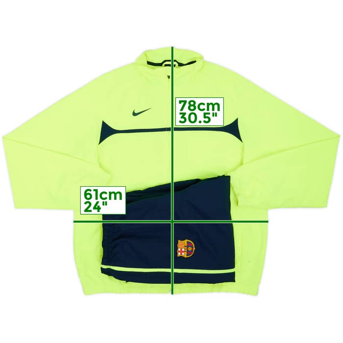 2010-11 Barcelona Nike Tracksuit - 6/10 - (L)