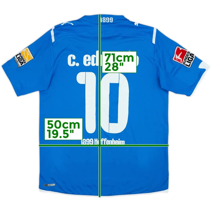 2009-11 TSG Hoffenheim Home Shirt C. Eduardo #10 - 6/10 - (M)