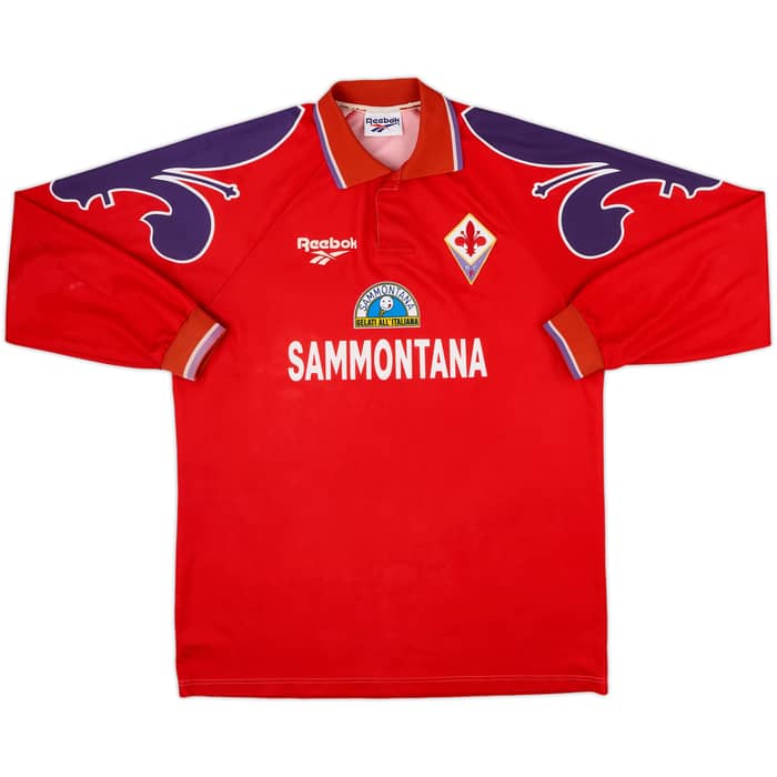 1995-97 Fiorentina Third L/S Shirt - 7/10 - (XL)