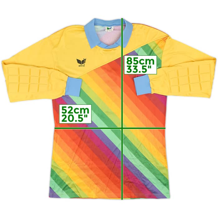 1990s Erima Template GK Shirt #1 - 9/10 - (L)