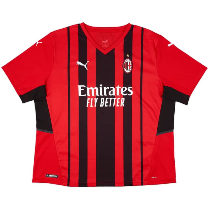 2021-22 AC Milan Home Shirt Ibrahimovic #11 - 10/10 - (XXL)
