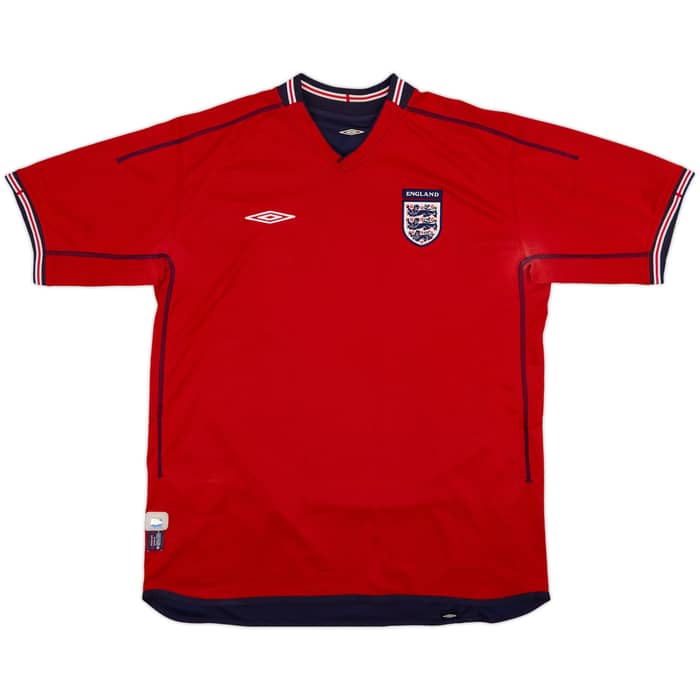 2002-04 England Away Shirt - 4/10 - (XL)