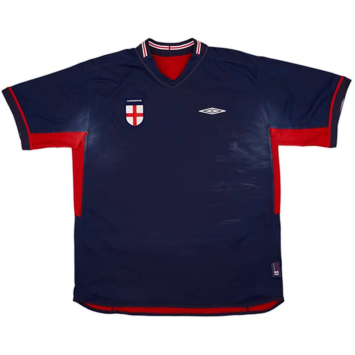 2002-04 England Away Shirt - 4/10 - (XL)