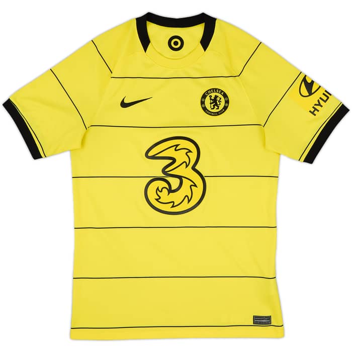 2021-22 Chelsea Away Shirt T.Silva #6 - 8/10 - (S)