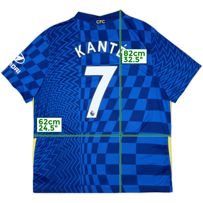 2021-22 Chelsea Home Shirt Kante #7 - 10/10 - (XXL)