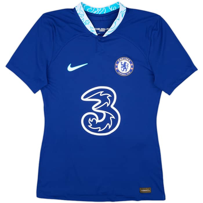 2022-23 Chelsea Authentic Home Shirt T.Silva #6 - 10/10 - (S)