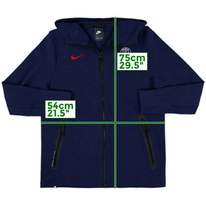 2020-21 Paris Saint-Germain Nike Track Jacket - 8/10 - (L/XL)