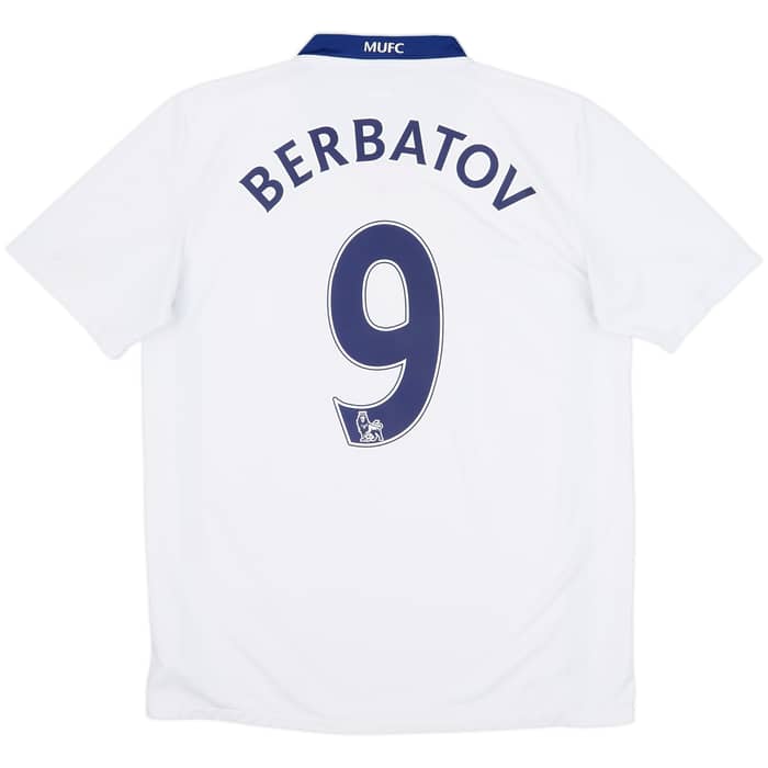 2008-10 Manchester United Away Shirt Berbatov #9 - 6/10 - (S)