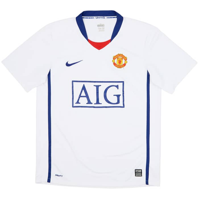 2008-10 Manchester United Away Shirt Berbatov #9 - 6/10 - (S)
