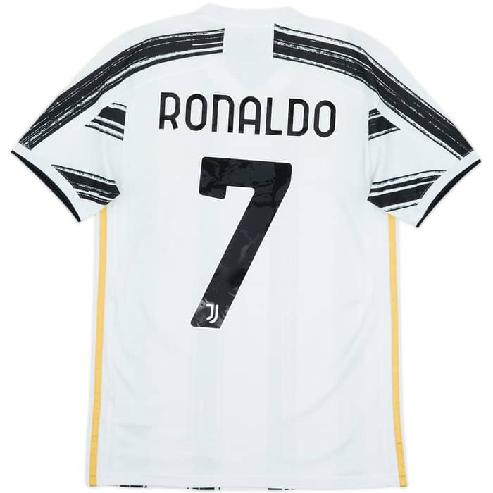 2020-21 Juventus Home Shirt Ronaldo #7 - 6/10 - (S)