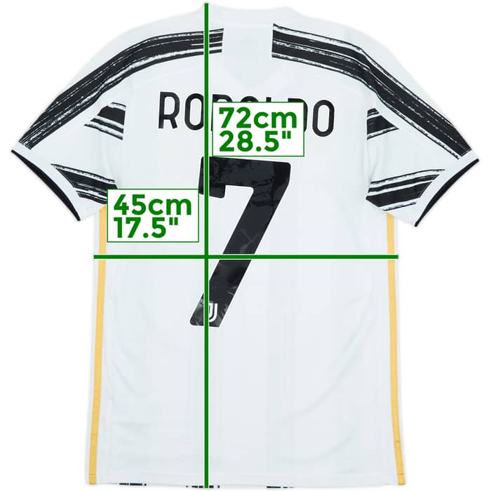 2020-21 Juventus Home Shirt Ronaldo #7 - 6/10 - (S)