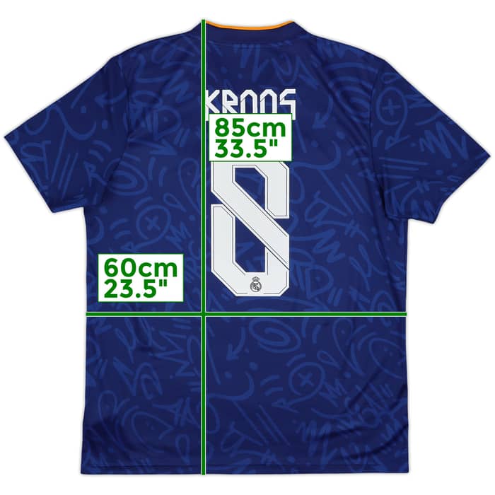 2021-22 Real Madrid Away Shirt Kroos #8 - 10/10 - (L)