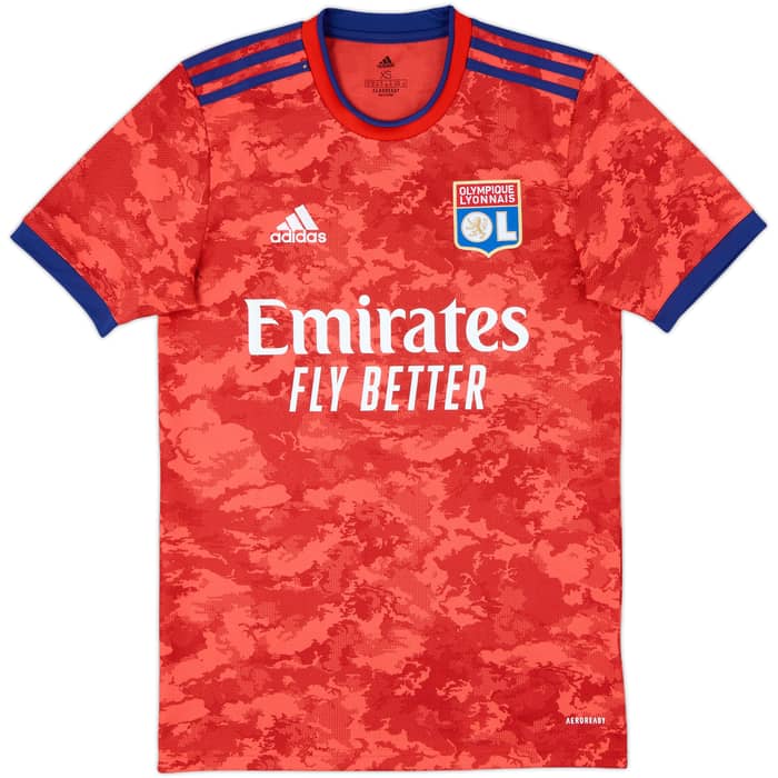 2021-22 Lyon Away Shirt - 10/10 - (XS)