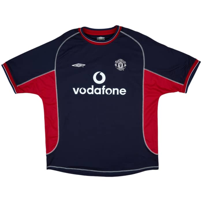 2000-01 Manchester United Third Shirt Beckham #7 - 9/10 - (XL)