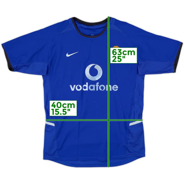 2002-03 Manchester United Third Shirt - 8/10 - (M.Boys)