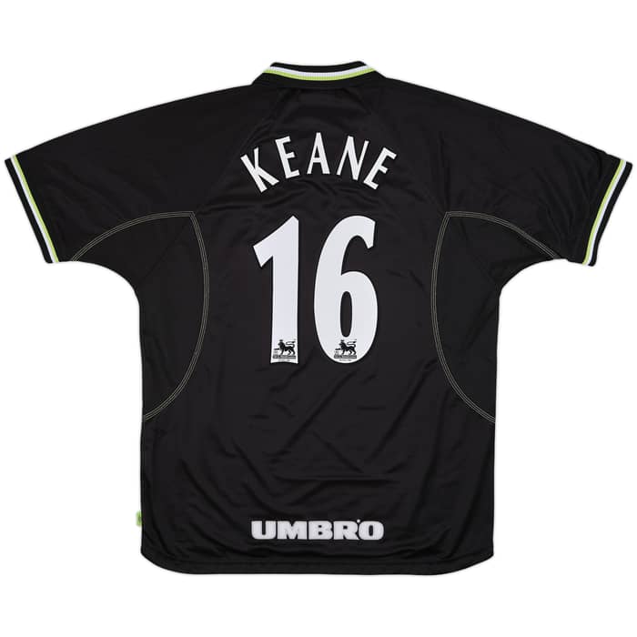 1998-99 Manchester United Third Shirt Keane #16 - 8/10 - (XL)