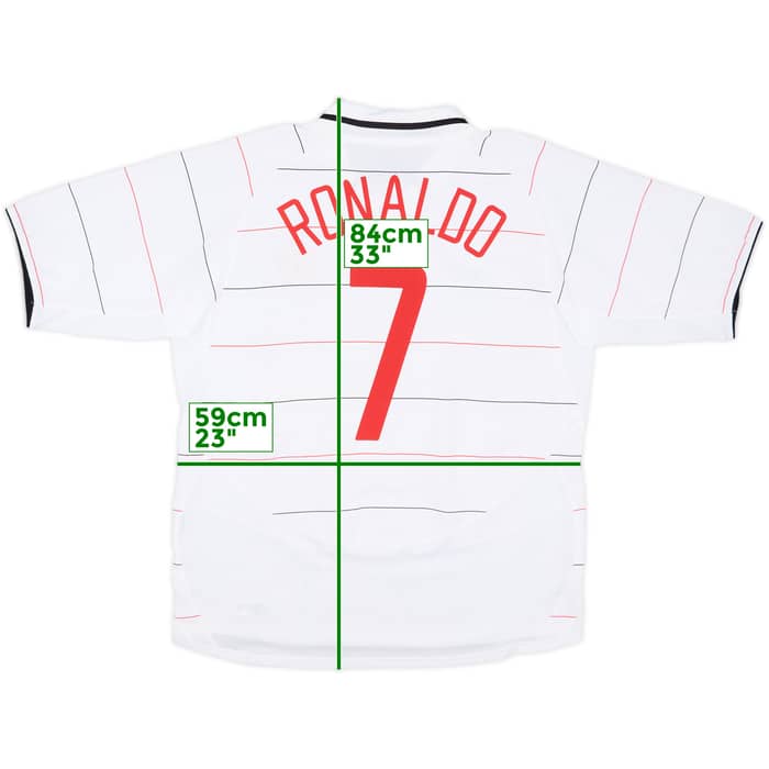 2003-05 Manchester United Third Shirt Ronaldo #7 - 9/10 - (XL)