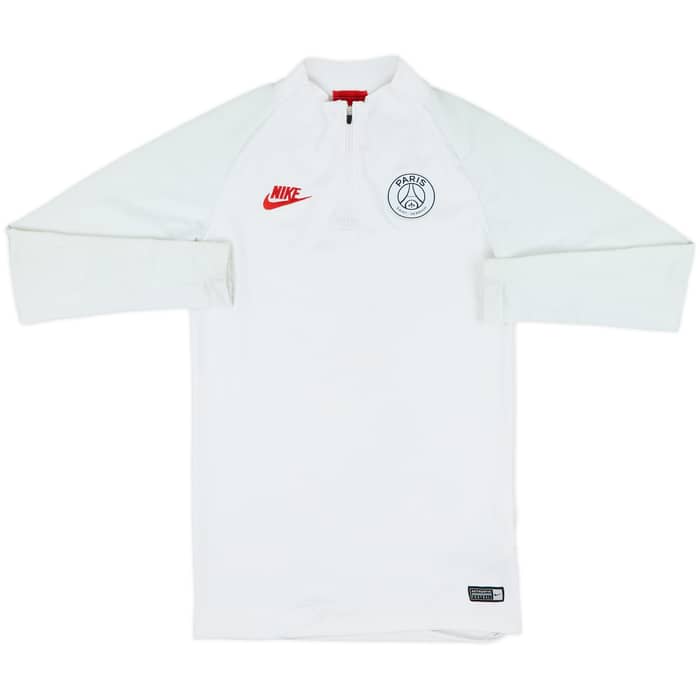 2019-20 Paris Saint-Germain Nike 1/4 Zip Drill Top - 4/10 - (XS)