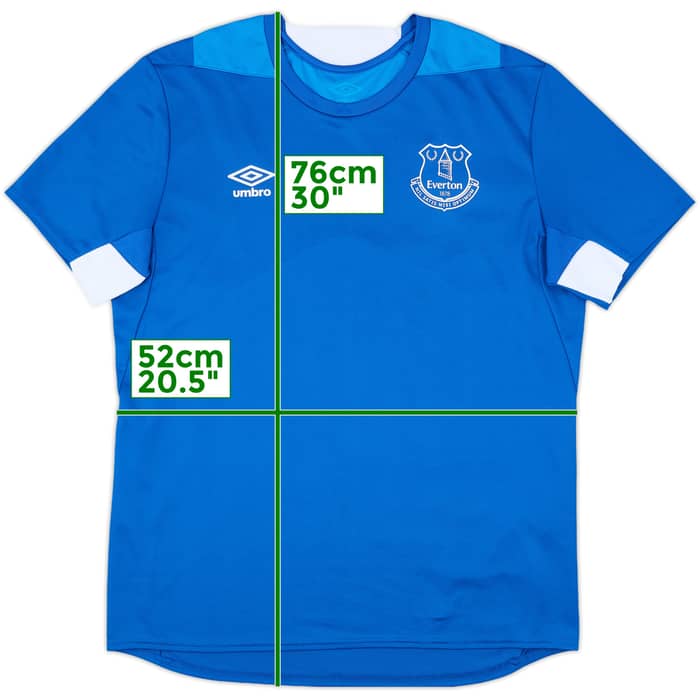 2018-19 Everton Umbro Training Shirt - 9/10 - (L)