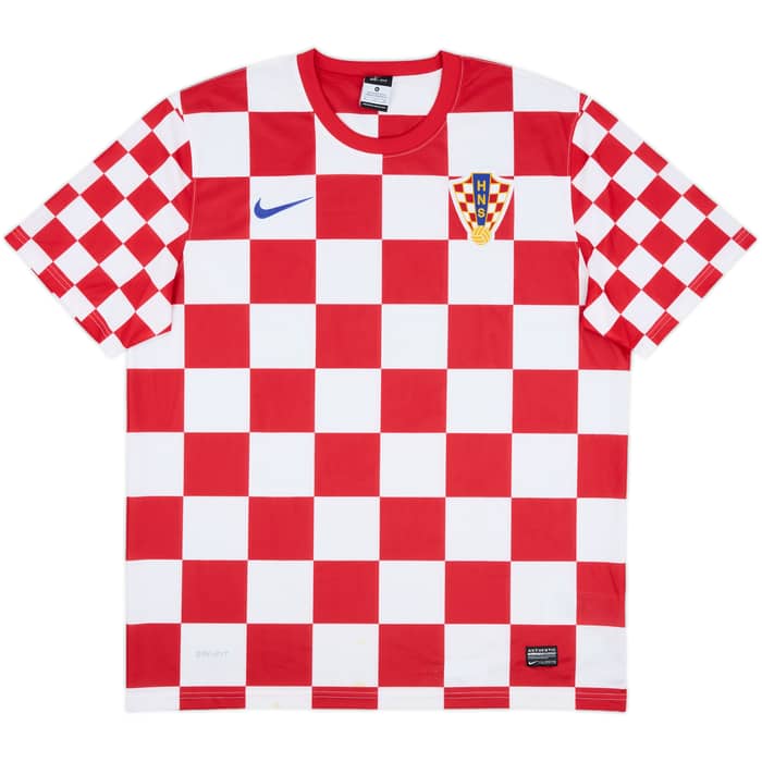 2012-14 Croatia Basic Home Shirt - 9/10 - (XL)