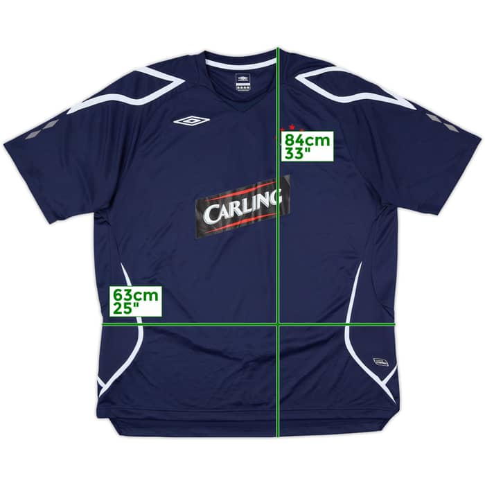 2009-10 Rangers Umbro Training Shirt - 7/10 - (3XL)