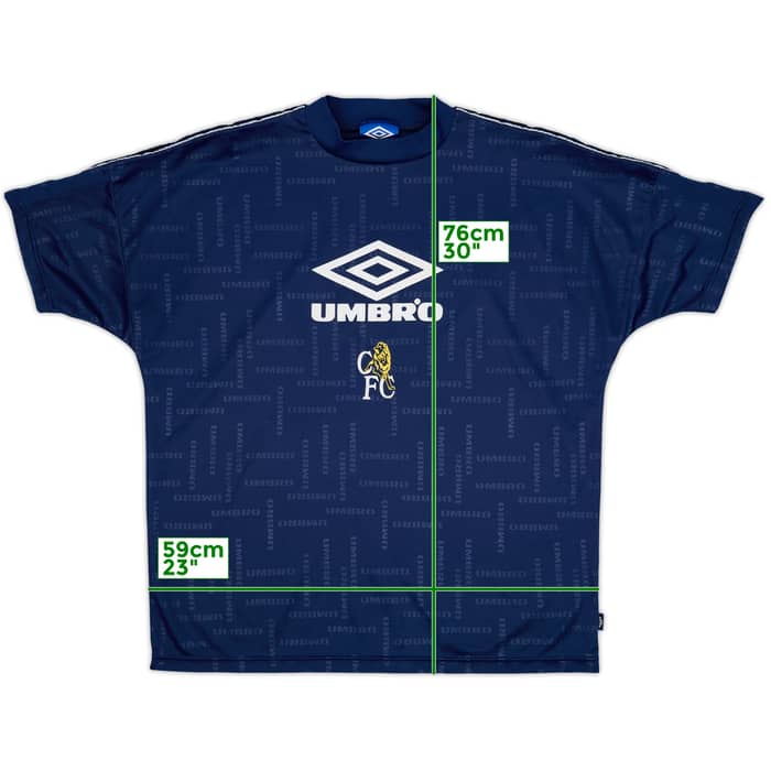 1997-99 Chelsea Umbro Training Shirt - 9/10 - (XL)