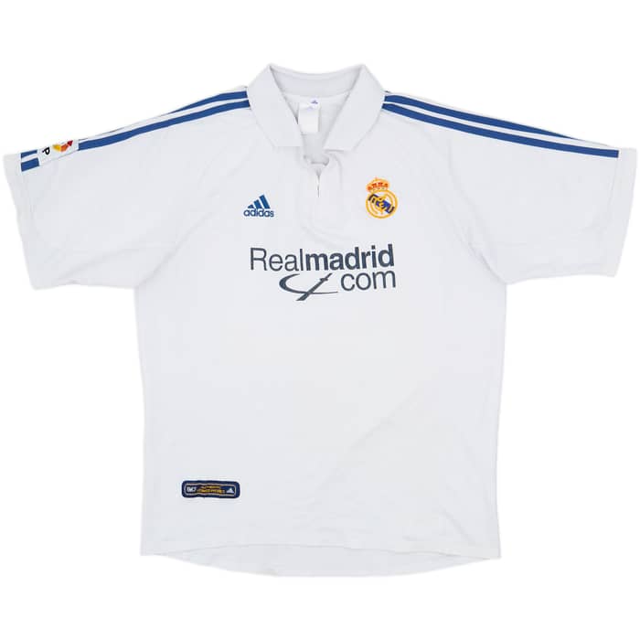 2001 Real Madrid Home Shirt Raul #7 - 5/10 - (L)