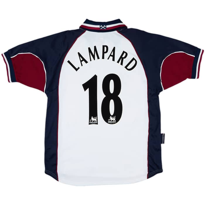 1999-01 West Ham Away Shirt Lampard #8 - 9/10 - (L)