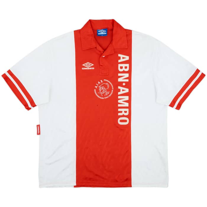 1993-94 Ajax Home Shirt - 8/10 - (XL)