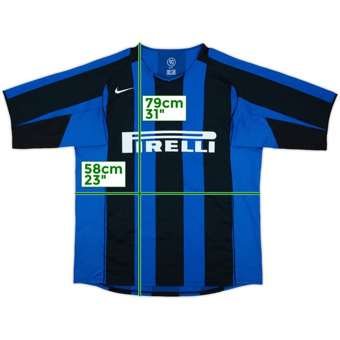 2004-05 Inter Milan Home Shirt - 9/10 - (XL)