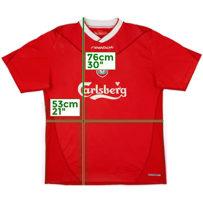 2002-04 Liverpool Home Shirt - 5/10 - (L)