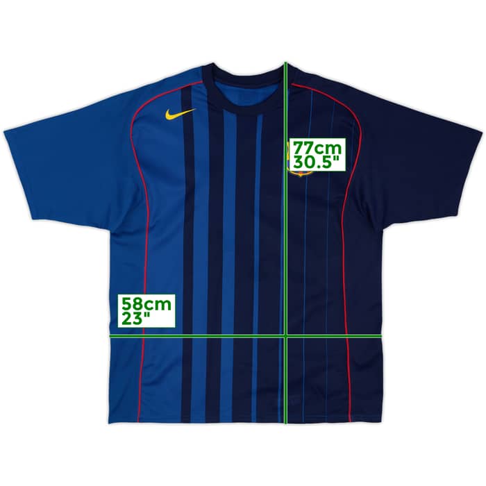 2004-05 Barcelona Basic Away Shirt - 4/10 - (L)