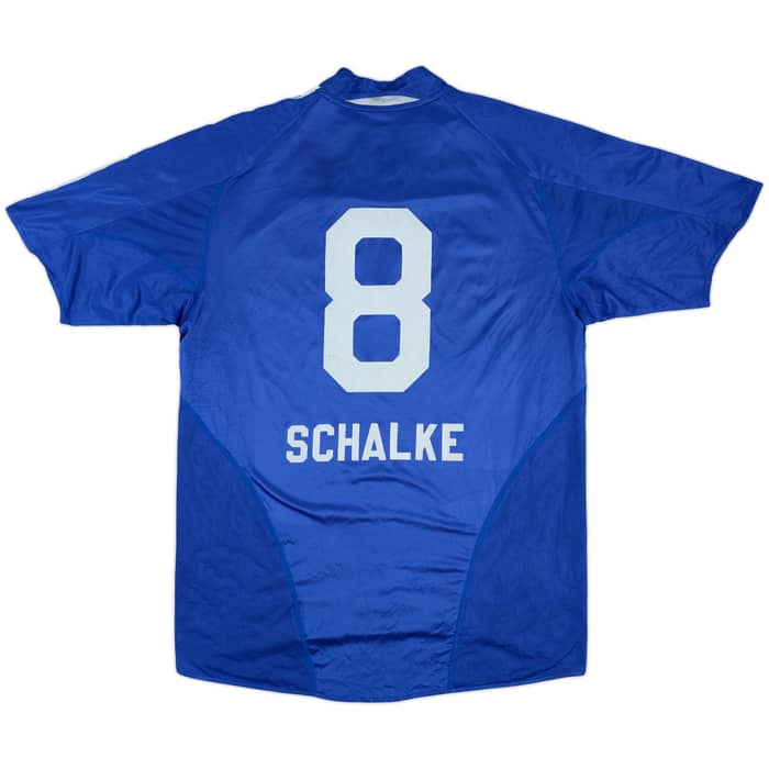 2004-05 Schalke Home Shirt #8 - 4/10 - (L)