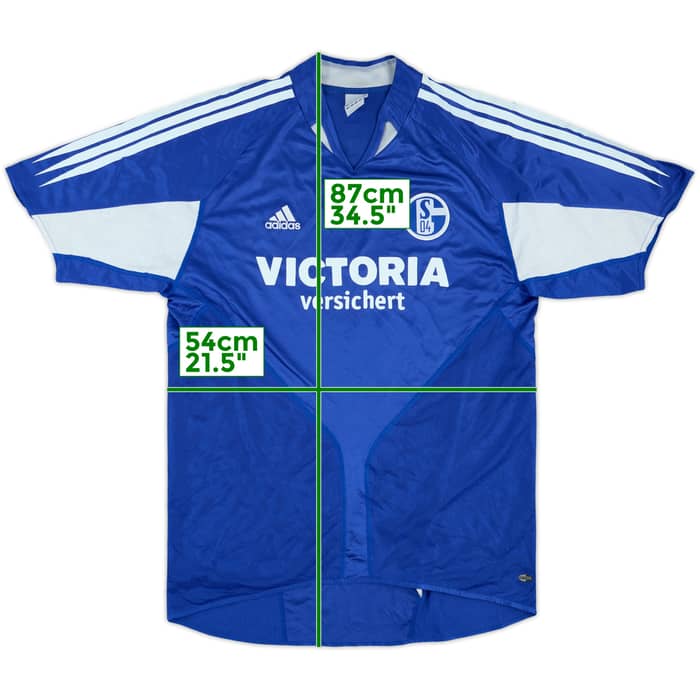 2004-05 Schalke Home Shirt #8 - 4/10 - (L)