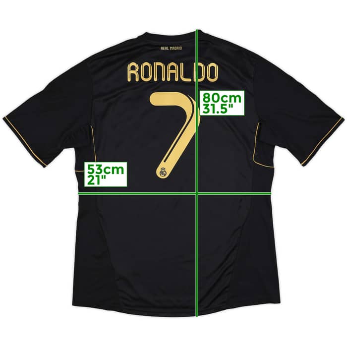 2011-12 Real Madrid Away Shirt Ronaldo #7 - 7/10 - (XL)