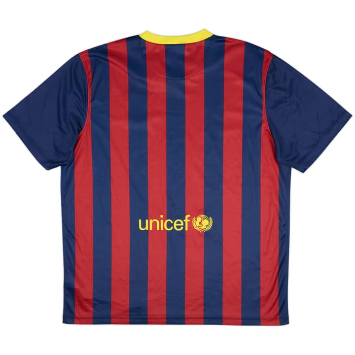 2013-14 Barcelona Basic Home Shirt (XL)