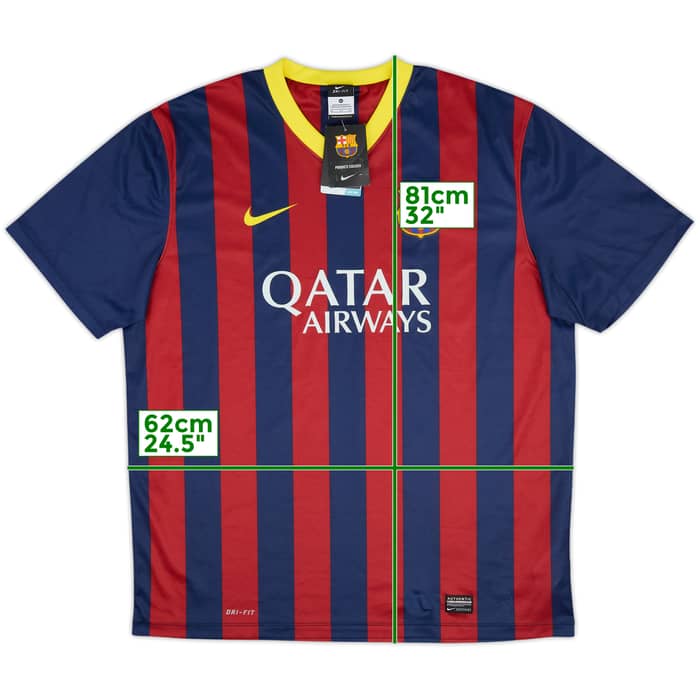 2013-14 Barcelona Basic Home Shirt (XL)