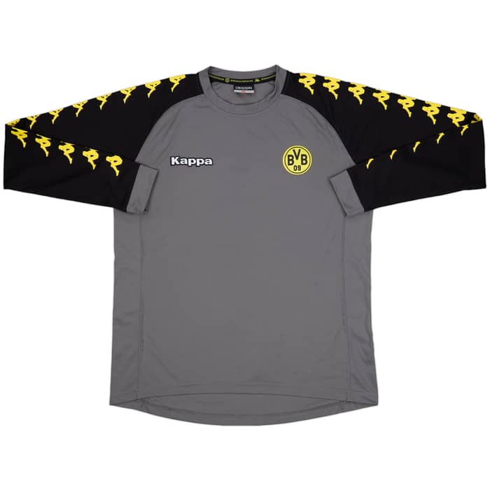 2009-10 Borussia Dortmund Kappa Training L/S Shirt - 9/10 - (XL)