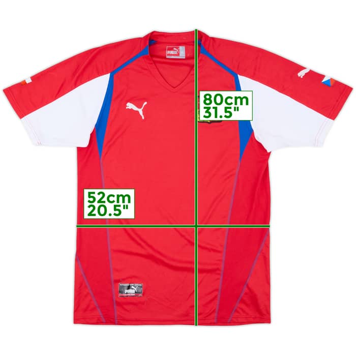 2004-05 Czech Republic Home Shirt - 7/10 - (XL)