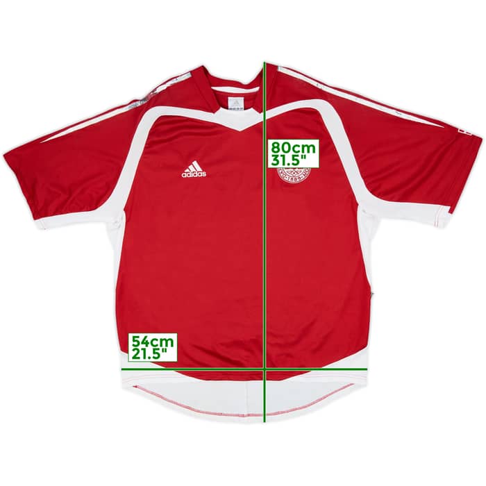 2004-05 Denmark Home Shirt - 4/10 - (L)