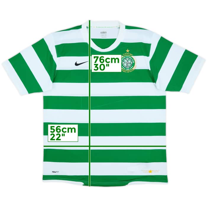 2007-08 Celtic Home Shirt - 4/10 - (L)