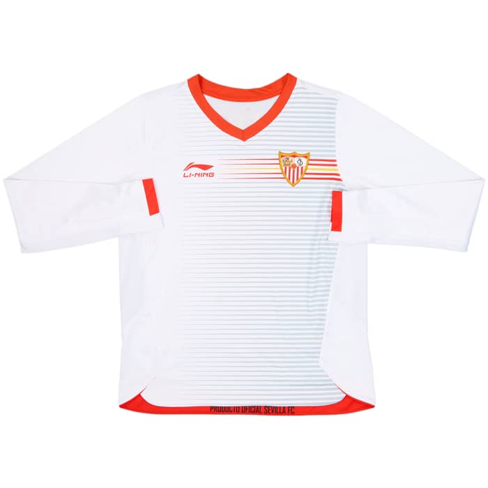 2011-12 Sevilla European Home L/S Shirt A. Negredo #9 - 4/10 - (M)