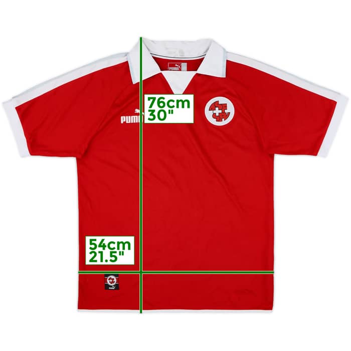 2002-04 Switzerland Home Shirt - 7/10 - (L)