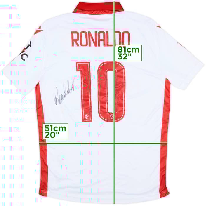 2021-22 Padova Signed Home Shirt Ronaldo #10 (XL)
