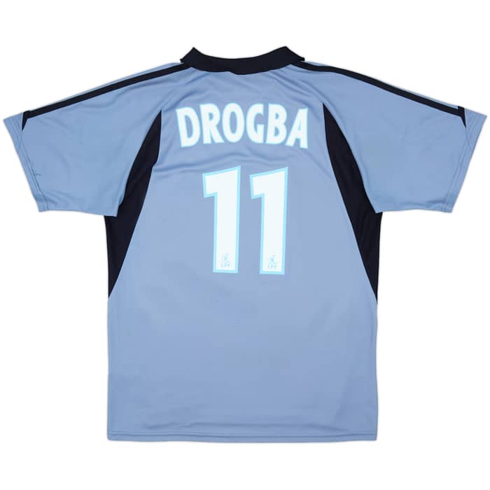 2003-04 Olympique Marseille Third Shirt Drogba #11 - 7/10 - (S)