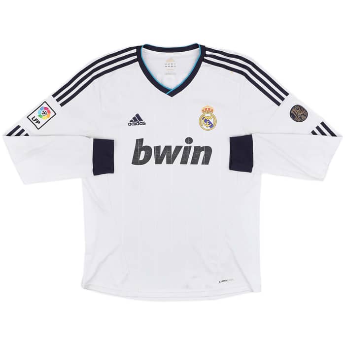 2012-13 Real Madrid Home L/S Shirt Ronaldo #7 - 5/10 - (L)