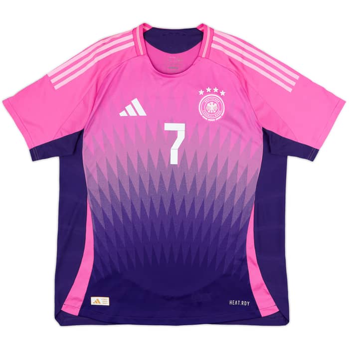 2024-25 Germany Authentic Away Shirt Havertz #7 - 10/10 - (XL)